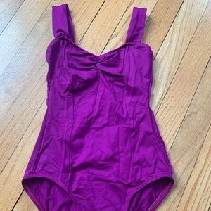 Magenta leotard/bodysuit